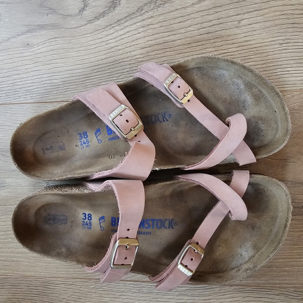 Birkenstock Pink Mayari Sandals With Soft Foot Bed